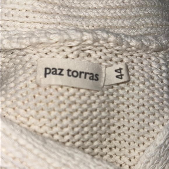 Paz torras V-Neck Textured Sweater92 - Picture 6 of 7